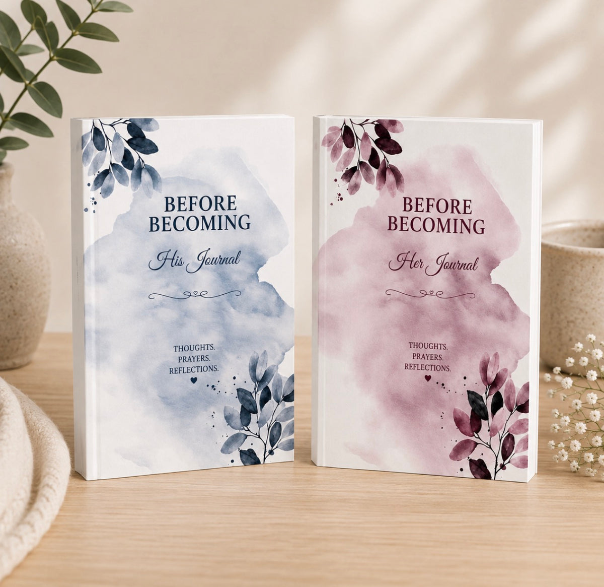 Before Becoming - His & Her Journal Set